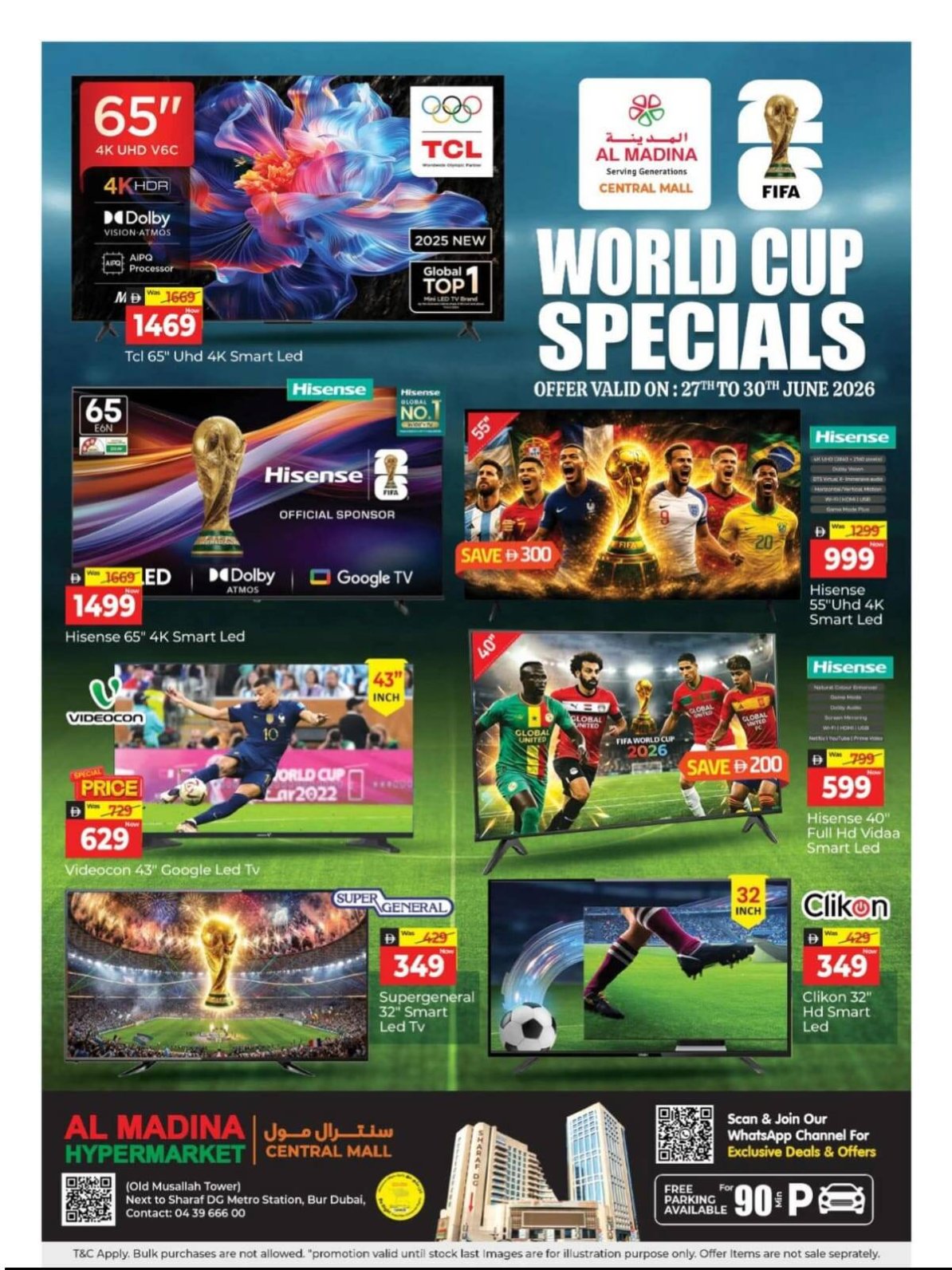 World Cup Specials - Central Mall, Dubai