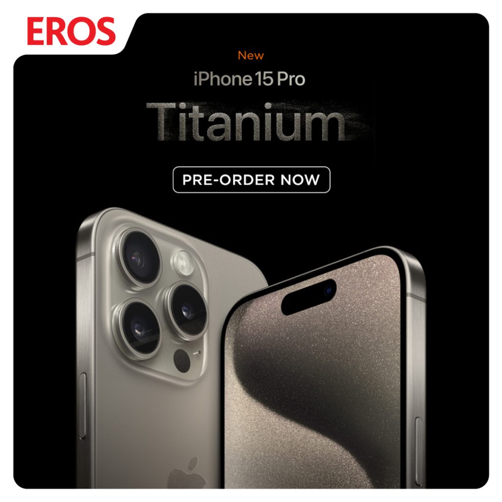 EROS OFFER iPhone 15 Titanium