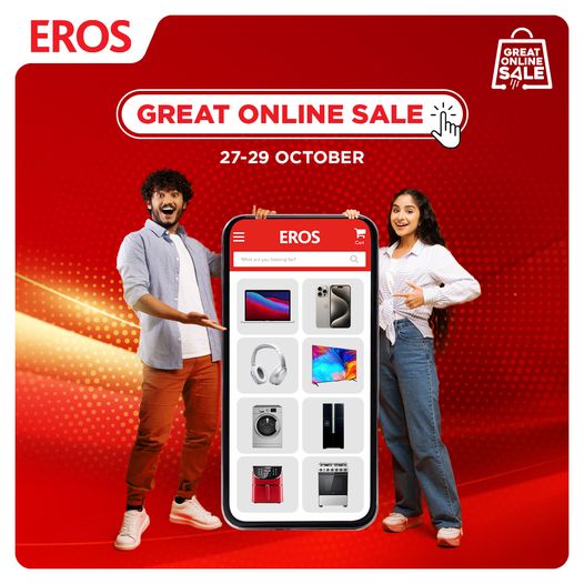 GREAT ONLINE SALE BY EROS HURRY UP