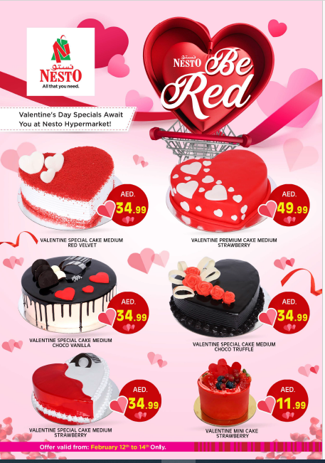 Nesto Be_Red! Valentines Day Special Promotion