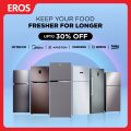 Up to 30% off on refrigerators only at EROS