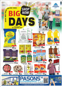 Weekend Deals - Pasons 16 Supermarket