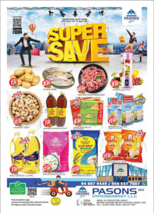 Weekend Deals - Pasons 20 Supermarket